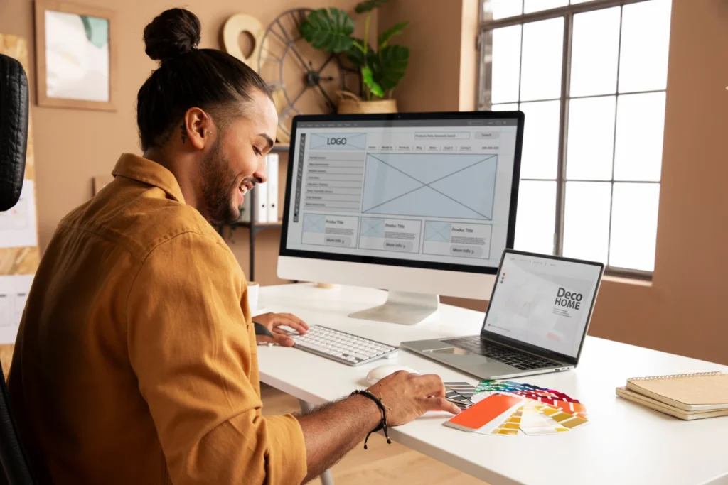 Website design process